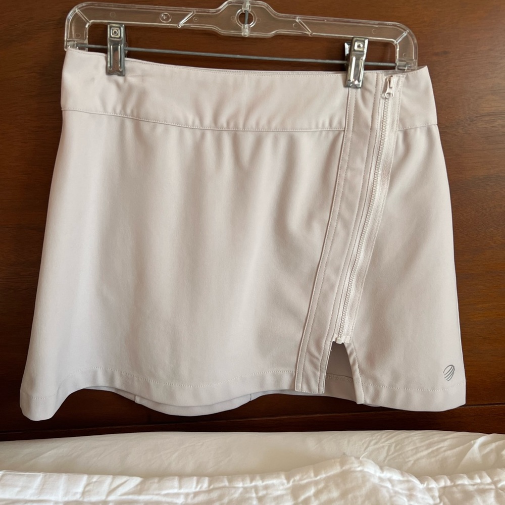Taupe Athletic Tennis Skirt